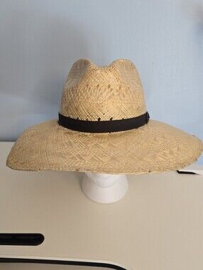 Rodeo King 25X Straw Cowboy Hat Size 56/7 Ventilated Long Oval Western READ